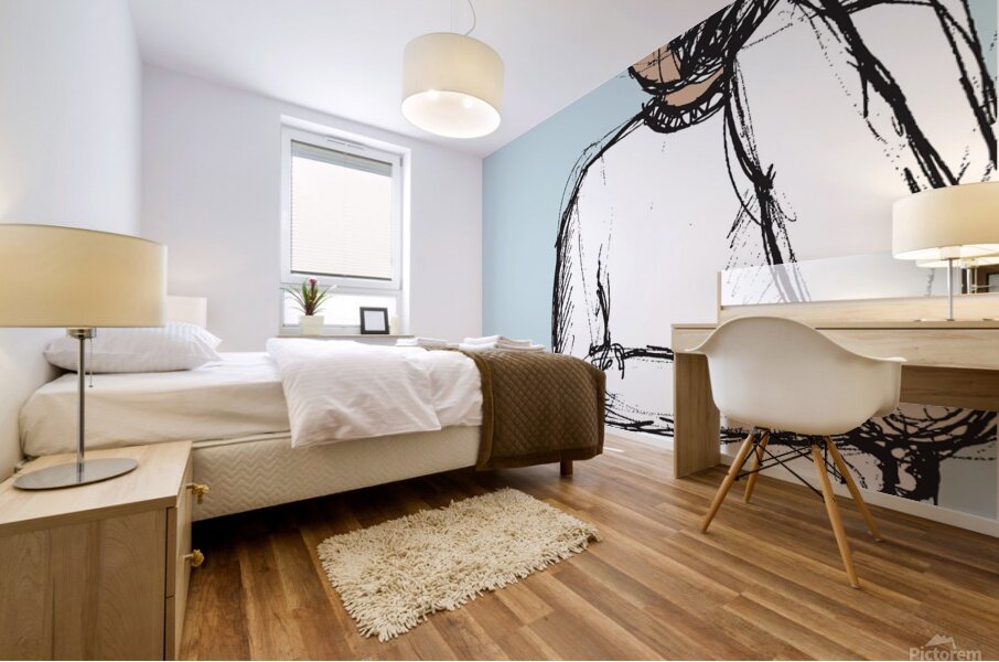  Silver & Cold: Steele Mural print