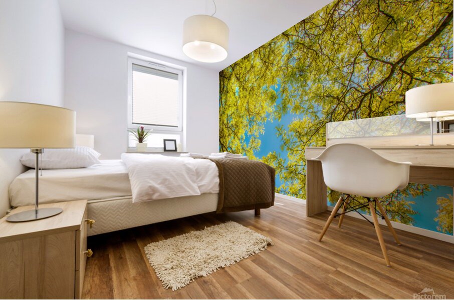 Love that Spring Green  Mural print