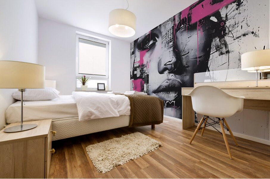 Urban Abstract Beauty 8 Mural print