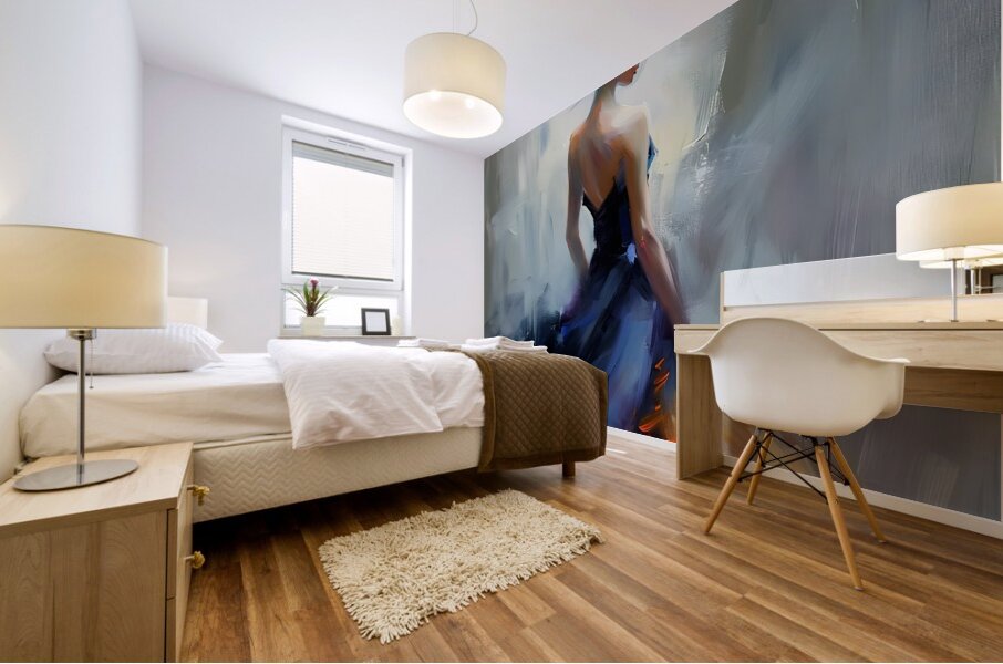 Evocative Dancer 2 Mural print