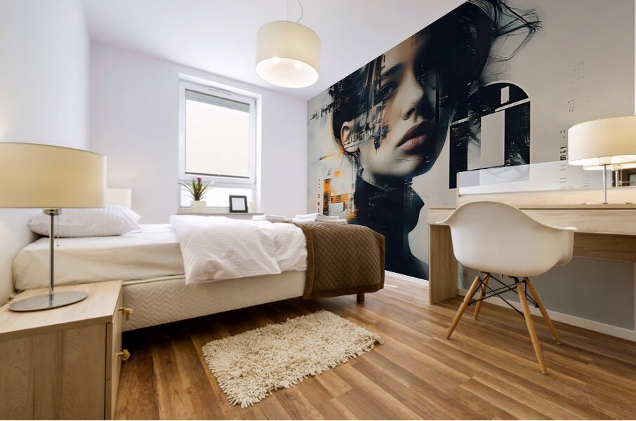 Beautiful Text 3 Mural print