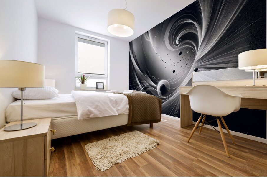 Deep Interiors Mural print