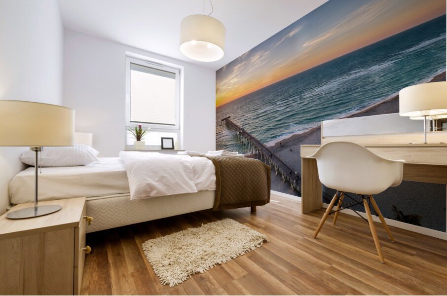 20240131 Sharky s Pier 2 Mural print