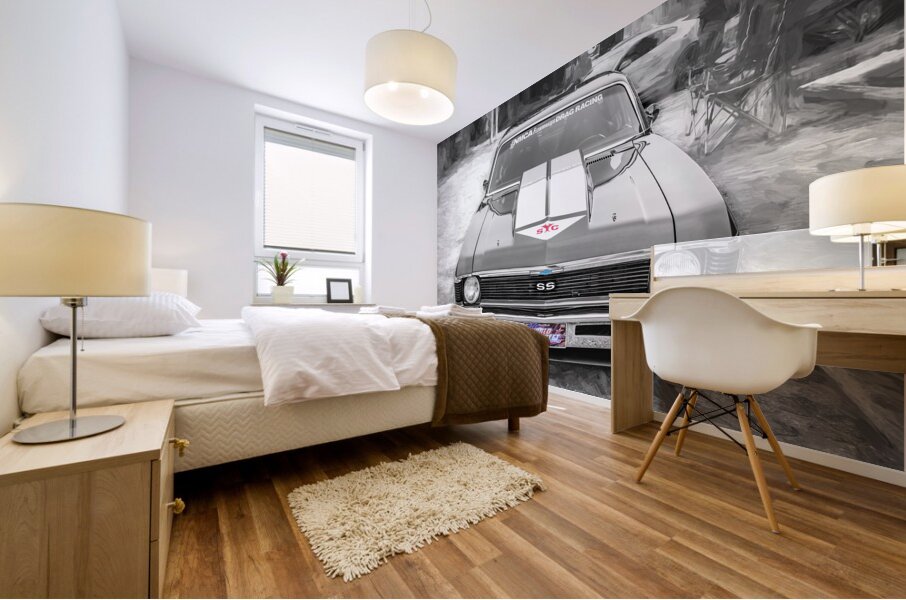 1971 Chevrolet Nova Yenko X 5 Mural print