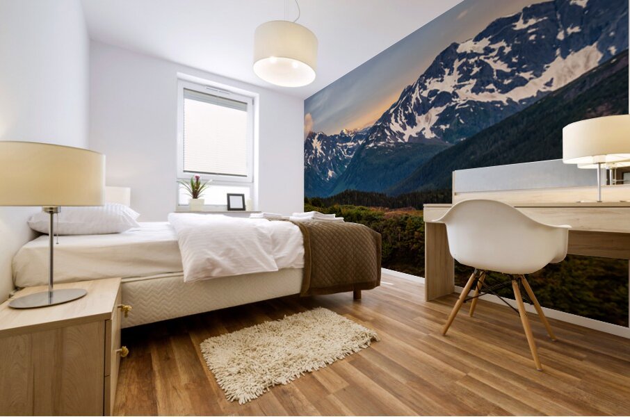 Northwest Mountains Mural print