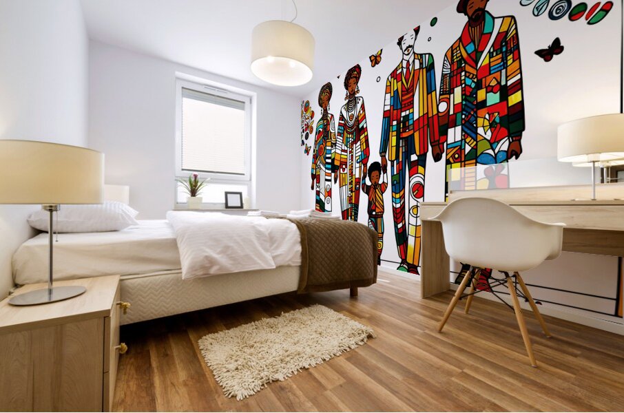 Family Unity Mural print