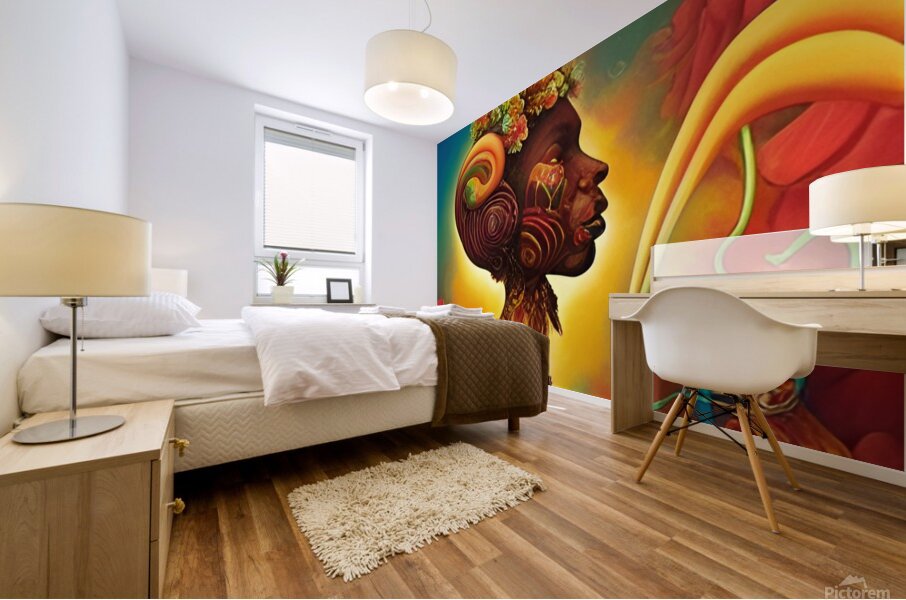 Evolve 6 Mural print