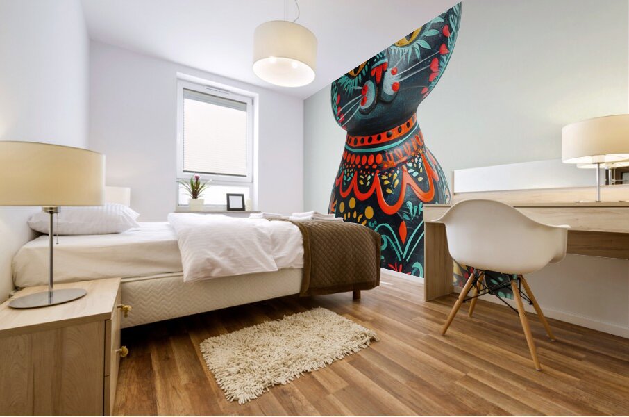 CAT 00018 Mural print