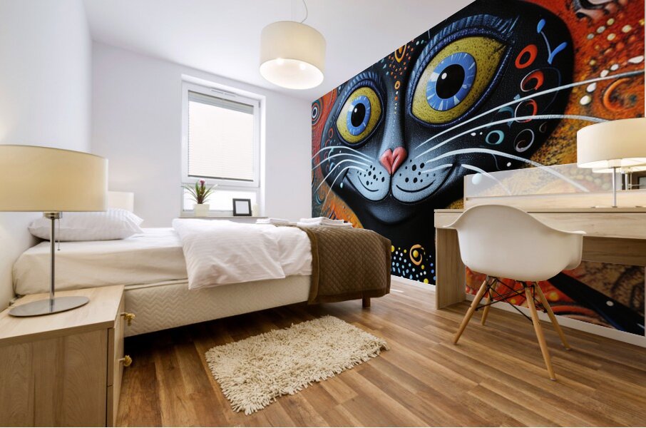 CAT 00004 Mural print