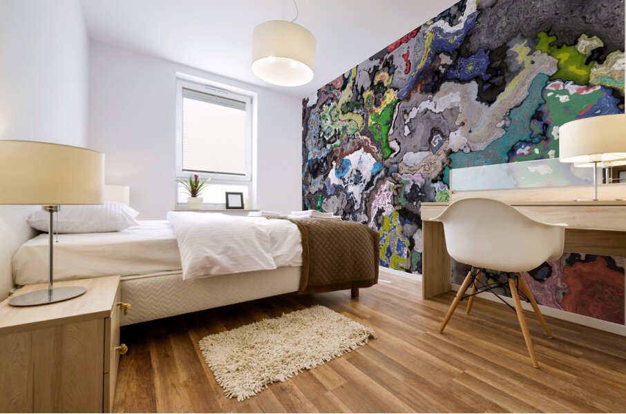 Distortions 11 Mural print