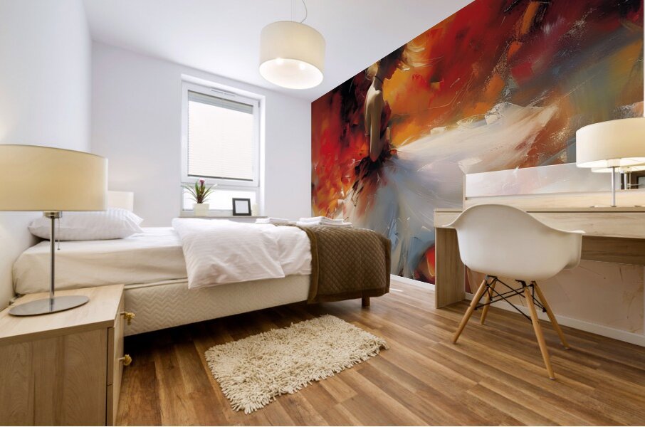 In The Moment 5 Mural print