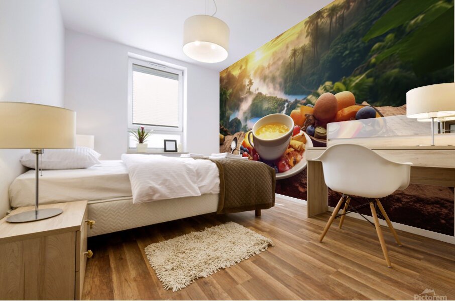 irene yakynuka breakfast is served by esser btao  1707788732.6829 Mural print