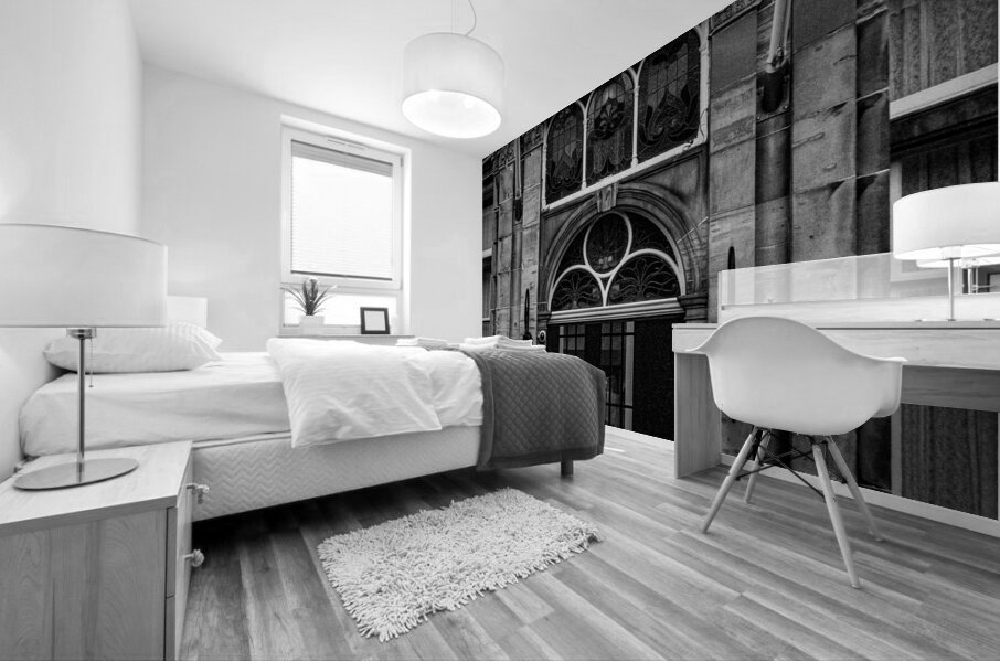 rusacks hotel st andrews scotland  square 4654 Ru Mural print