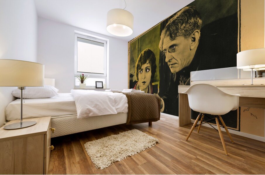 old movies the air mail lobby card paramount pict Mural print