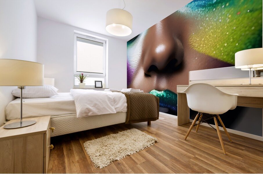 Makeup 20 Mural print