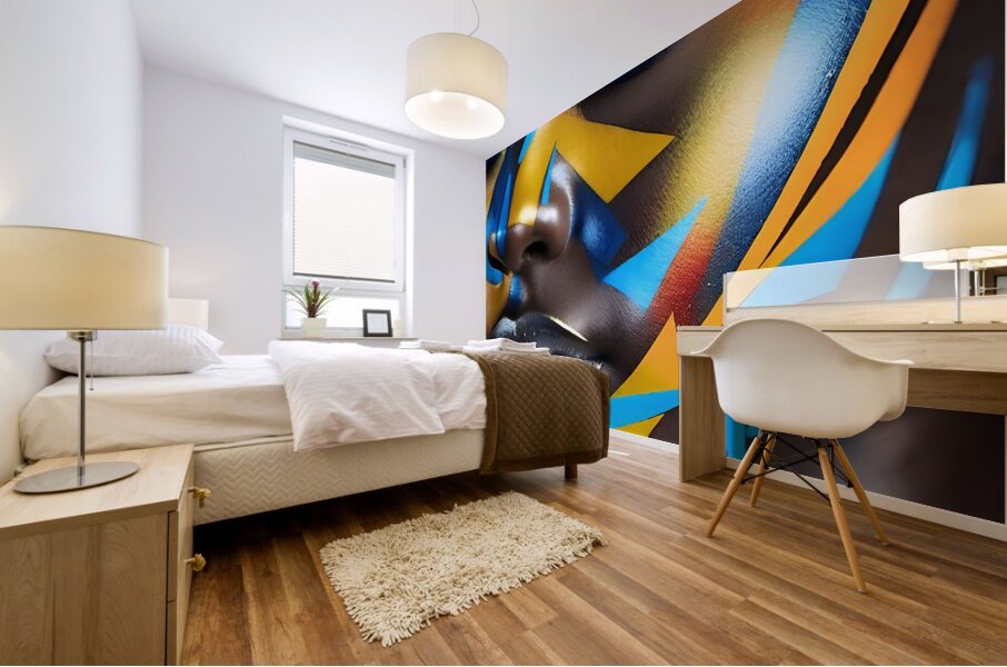 Makeup 17 Mural print