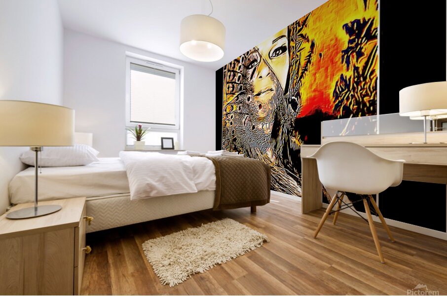 Butterflies & Candy 01 2D Mural print