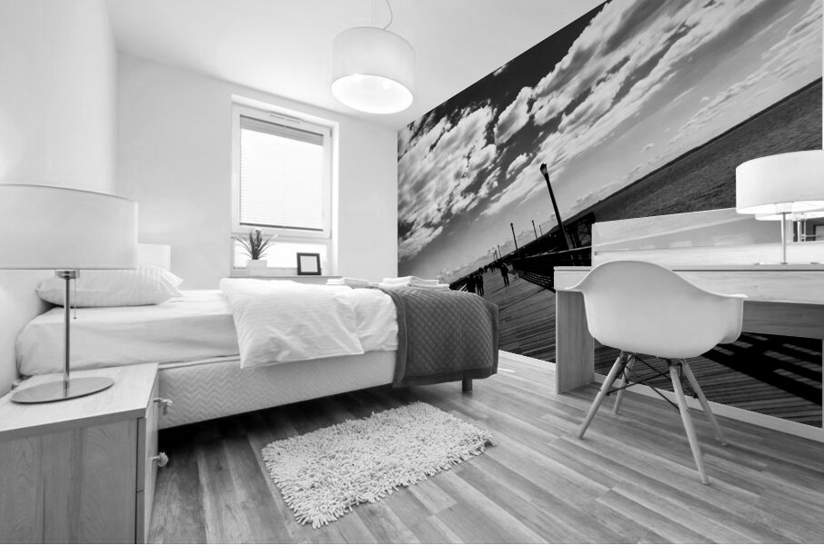 coney island pier  horizontal 354 Coney 13k Mural print