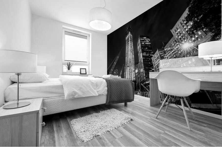 freedom tower world trade center  horizontal 1510 Mural print