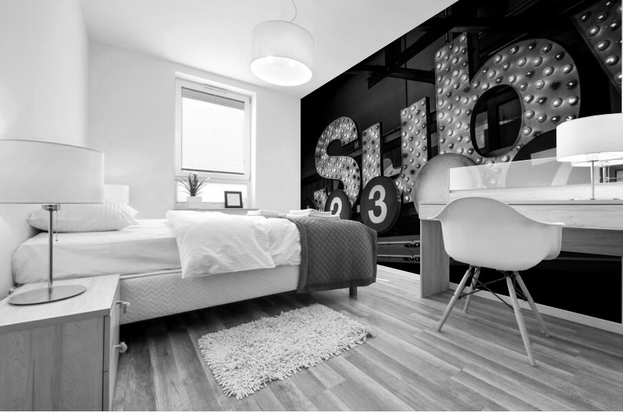 subway sign times square  horizontal 1502 Sub 13k Mural print