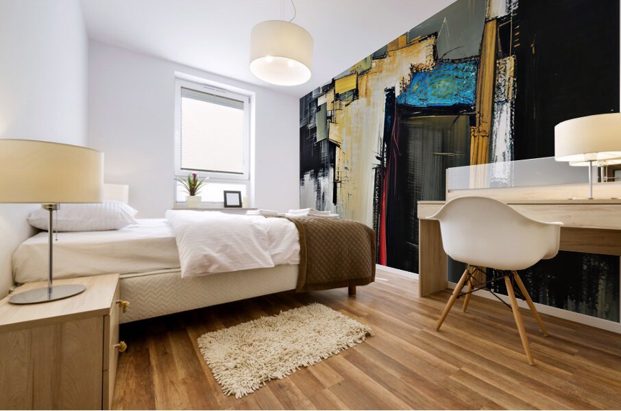 alpha 11 Mural print