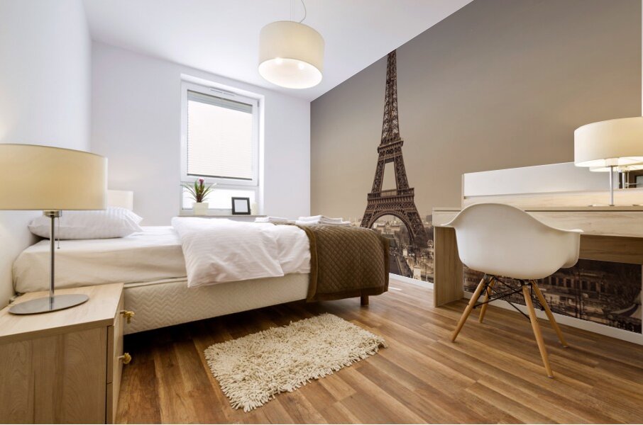 Eiffel Tower Mural print