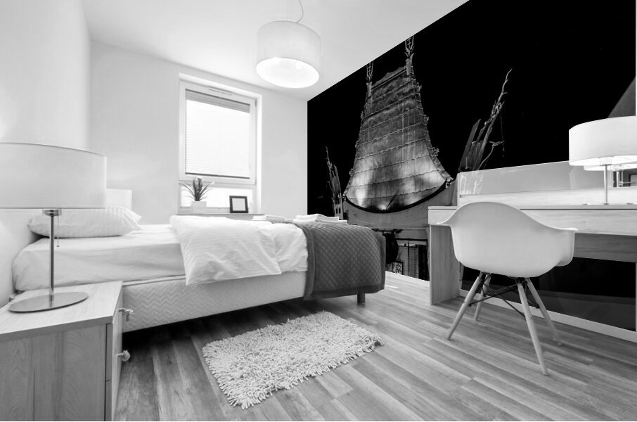 chinese theater at night  horizontal 2146 Chinese Mural print