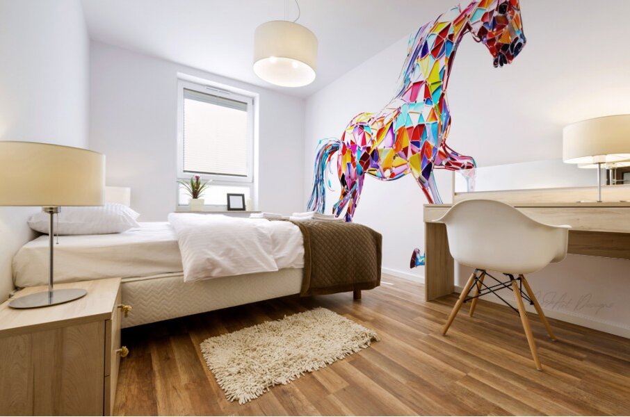 Rarity Crystal Pony Mural print