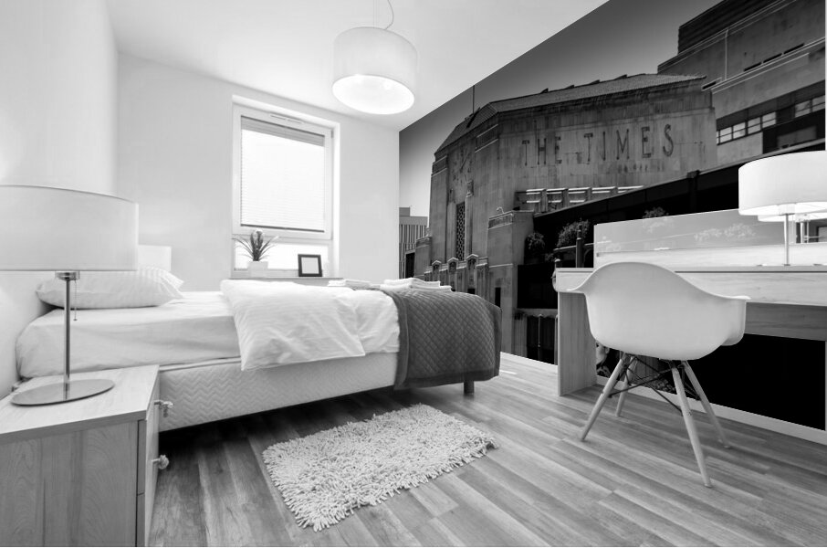 los angeles times building  horizontal 2196 Times Mural print