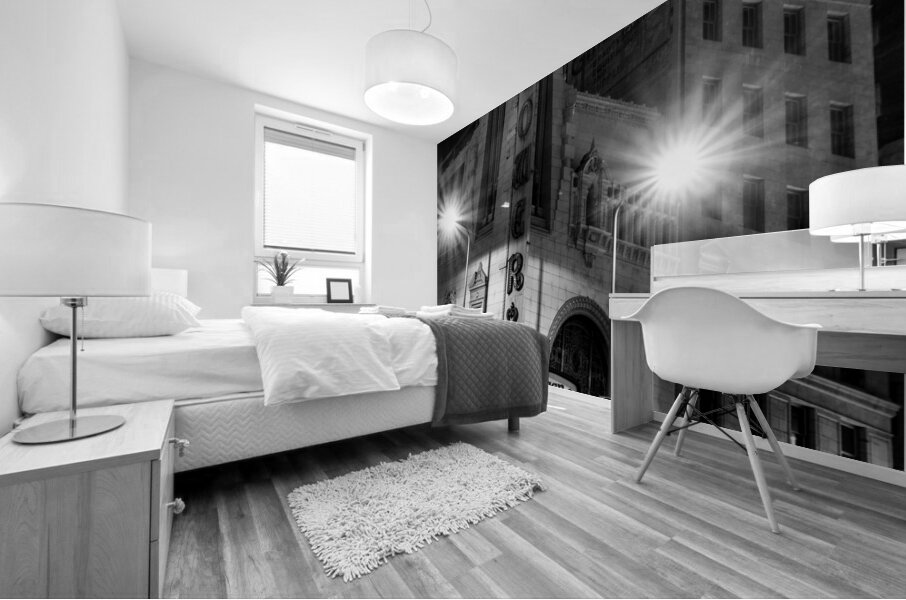 tower theater at night  vertical 4511 Greg 13k.jp Mural print