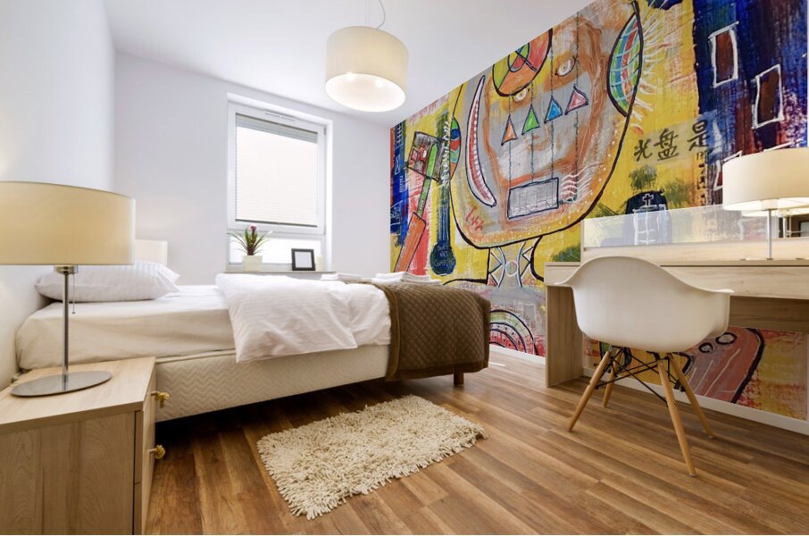 Ghost in the Machine Mural print