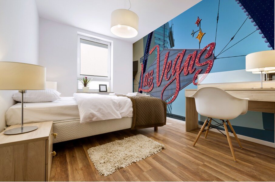 City of Las Vegas Sign DSC02629 Mural print