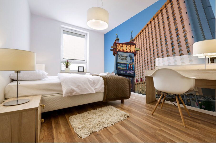 Excalibur Casino   Las Vegas NV DSC03941 Mural print