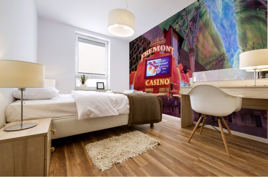 Fremont Casino   Las Vegas NV DSC08047 Mural print