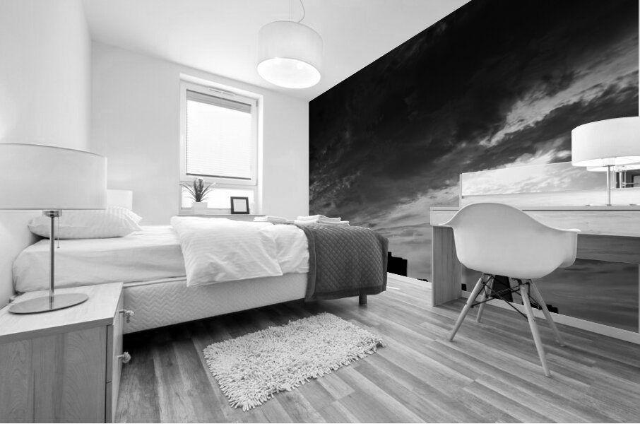 sail boat boston harbor  vertical 1247 Sail 13k.j Mural print