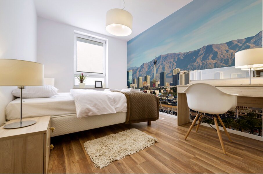 Las Vegas Skyline A9200206 Mural print