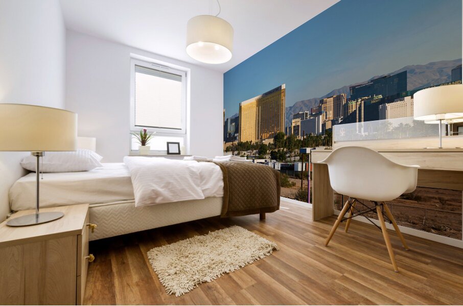 Las Vegas Skyline A9201506 Mural print