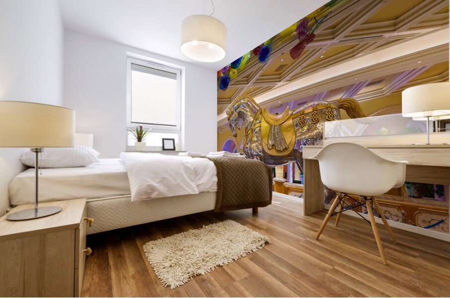 Lobby at Bellagio Casino   Las Vegas NV DSC08308. Mural print