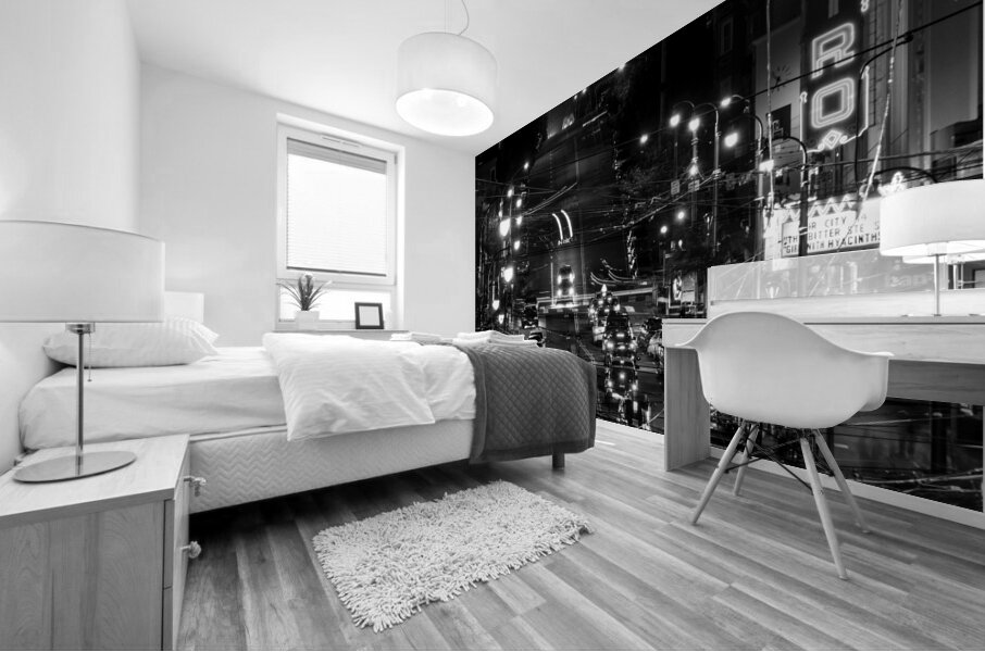 castro theater night  square 2768 Castro 13k Mural print