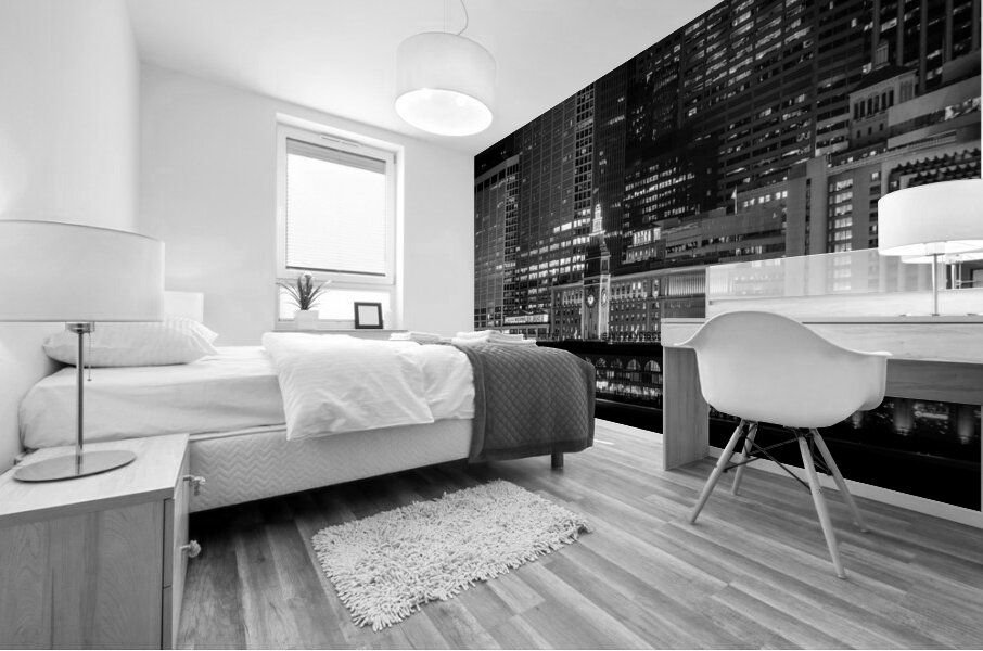 ferry building night  horizontal 2876 Ferry 13k.j Mural print