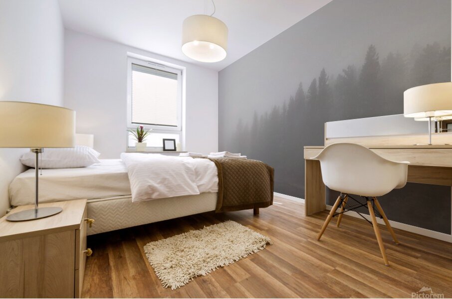 The Whispering Wood Mural print