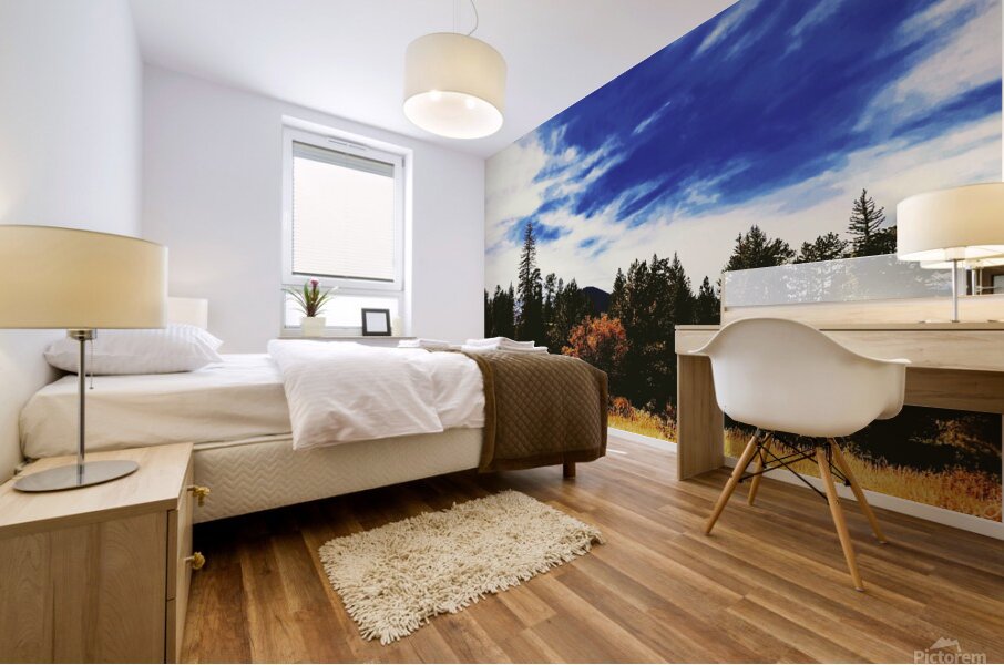 Pumpkin Vibes Mural print