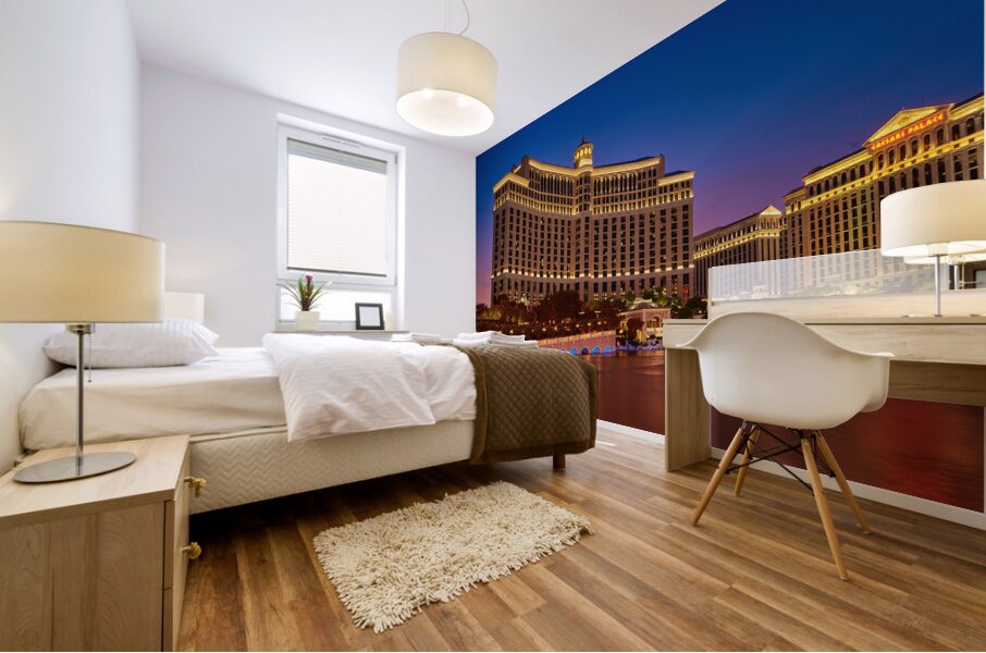 The Bellagio   Las Vegas NV 7R309937 Mural print