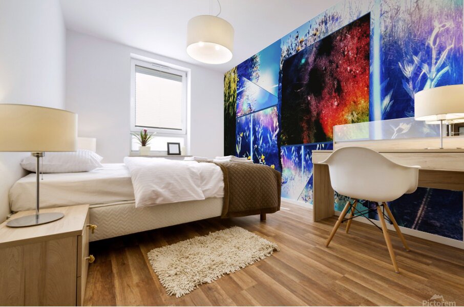 The Stars and the Dirt Mural print