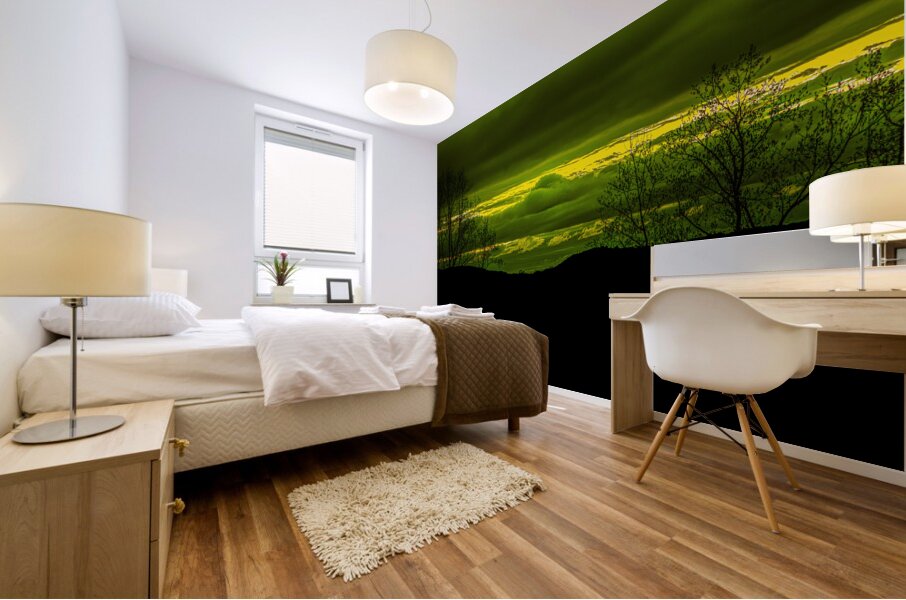 LAN 02048 Mural print