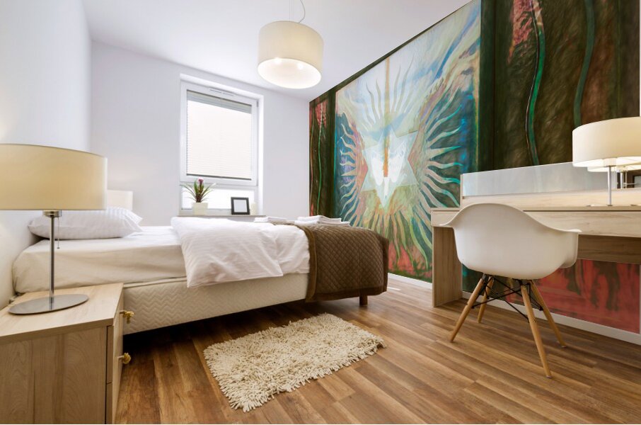 D-day American Cemetery Memorial Normandy France Mural print