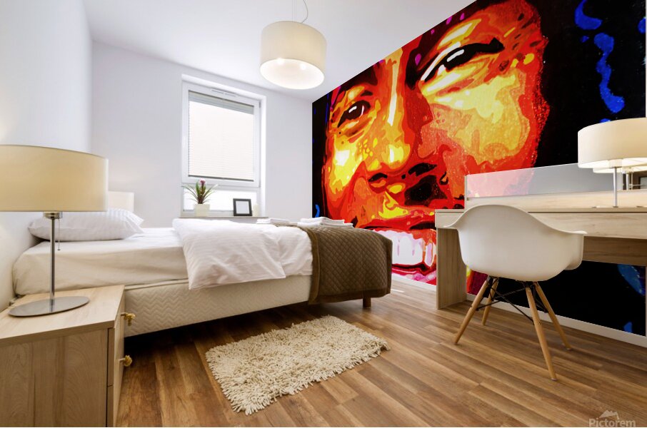 BOB MARLEY Mural print