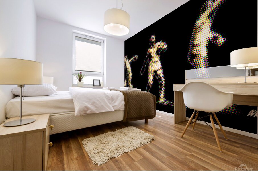 OLYMPICS DISC Mural print