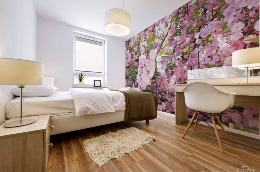 Cherry Blossoms Mural print