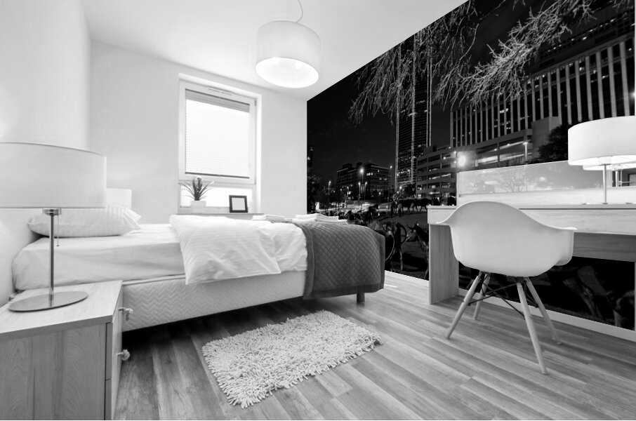 bronze cattle drive  horizontal 2118 Drive 13k.jp Mural print